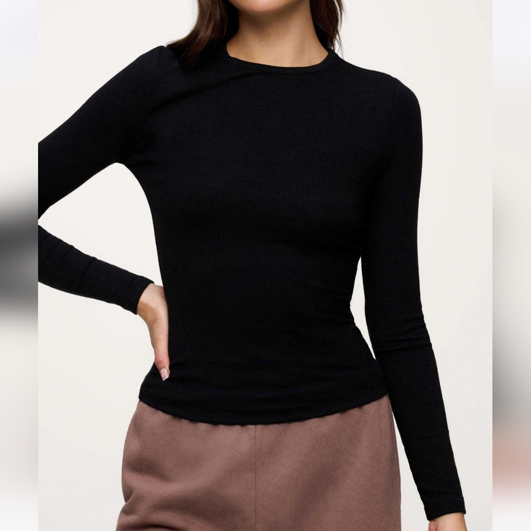 Nuuds Long Sleeve Shirt - Black